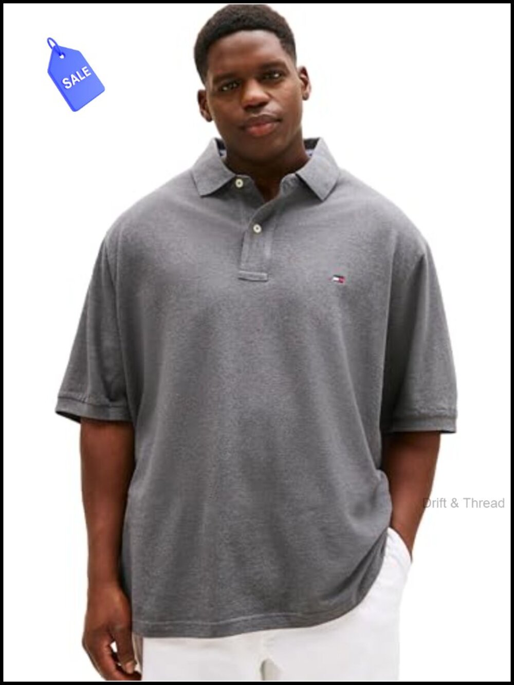 Men's Classic Fit Cotton Pique Short Sleeve Polo Shirt for Casual Golf